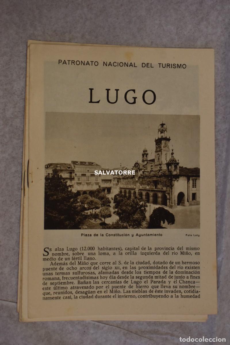 Tourismusbrosch&uuml;ren: PATRONATO NACIONAL TURISMO REPUBLICA ESPA&Ntilde;OLA LUGO
