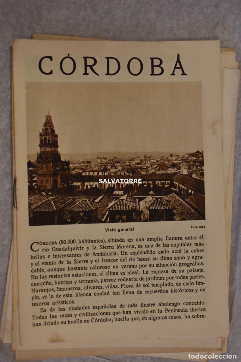 Folhetos de turismo: PATRONATO NACIONAL TURISMO REPUBLICA ESPA&Ntilde;OLA C&Oacute;RDOBA