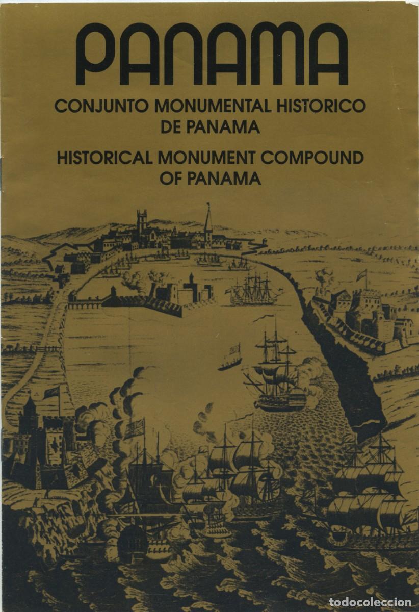 Tourismusbrosch&uuml;ren: FOLLETO TUR&Iacute;STICO PANAM&Aacute;. Conjunto monumental hist&oacute;rico de Panam&aacute;. Pp. 19