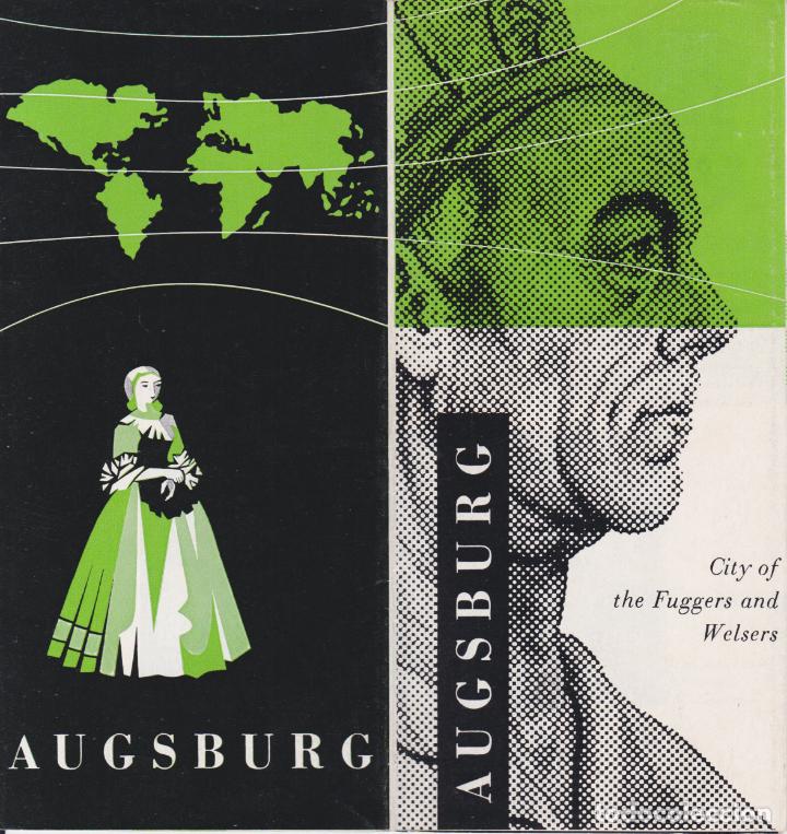 Tourismusbrosch&uuml;ren: FOLLETO AUSBURG &ndash; CITY OF THE FUGGERS AND WELSERS