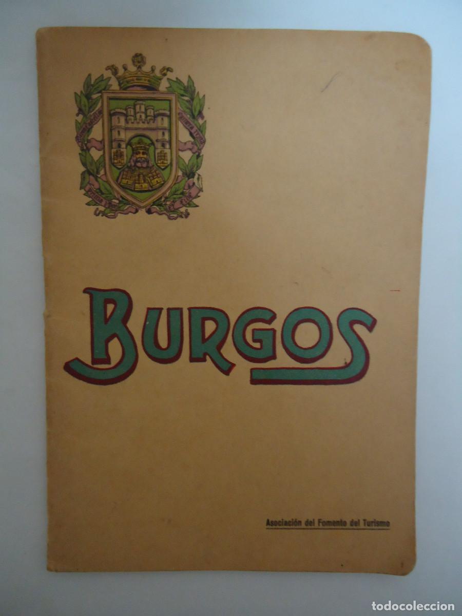 Tourismusbrosch&uuml;ren: LIBRO BURGOS ,DE LA ASOCIACION DE FOMENTO DEL TURISMO . A&Ntilde;O 1927. - PP-8