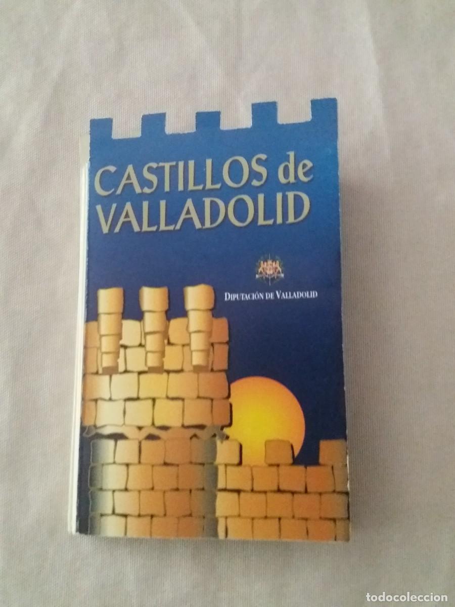 Brochures de tourisme: ACORDE&Oacute;N TROQUELADO CON LAS FOTOS E HISTORIA DE LOS CASTILLOS DE VALLADOLID. 6X10 CM. CERRADO.
