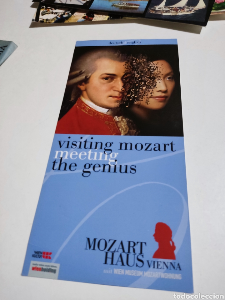 Tourismusbrosch&uuml;ren: Folleto Mozart,haus vienna