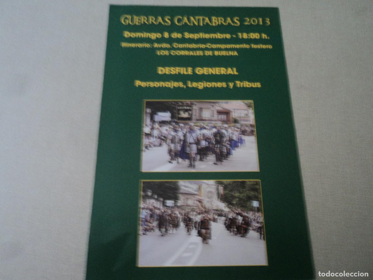 Tourismusbrosch&uuml;ren: flayer de guerras cantabras 2013, los corrales de buelna