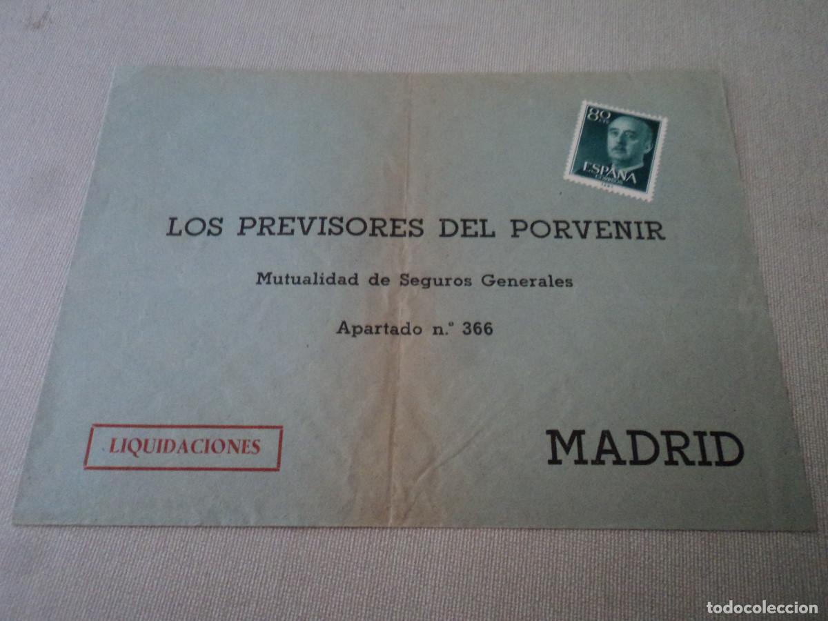 Tourismusbrosch&uuml;ren: sobre vacio y franqueado de los previsores del porvenir, mutualidad de seguros, liquidaciones