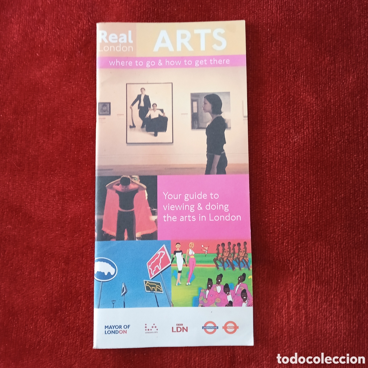 Folletos de turismo: Real arts guide for londonerd - Foto 1