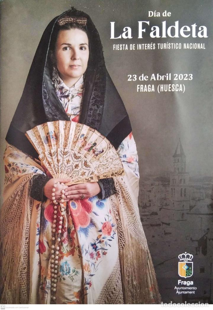 Folletos de turismo: Fraga. Programa: D&iacute;a de la Faldeta. 23 de abril de 2023