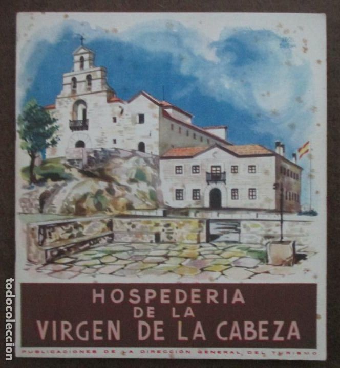 Tourismusbrosch&uuml;ren: LIBRO TURISMO HOSPEDERIA DE LA VIRGEN DE LA CABEZA ANDALUCIA ANGEL ESTEBAN