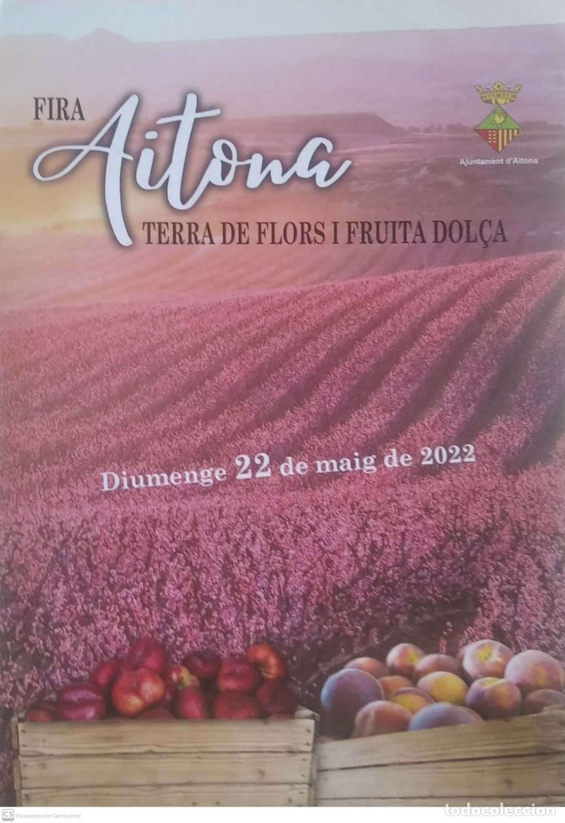 Tourismusbrosch&uuml;ren: Fira Aitona. Terra de flors i fruita dol&ccedil;a.