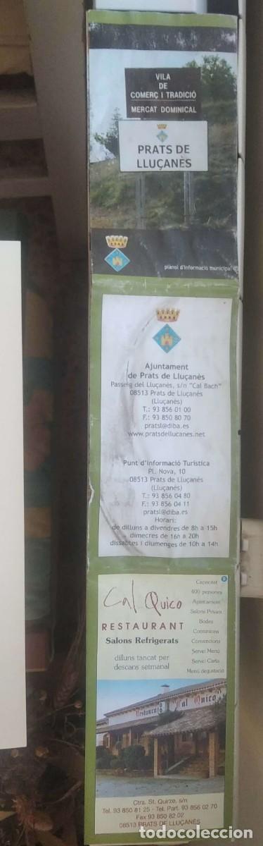 Tourismusbrosch&uuml;ren: Prats de Llu&ccedil;anes. Vila de Comer&ccedil; i Tradici&oacute;. Mercat Dominical.