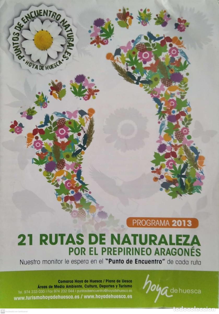 Tourismusbrosch&uuml;ren: Hoya de Huesca. 21 Rutas de naturaleza por el Prepirineo Aragon&eacute;s.