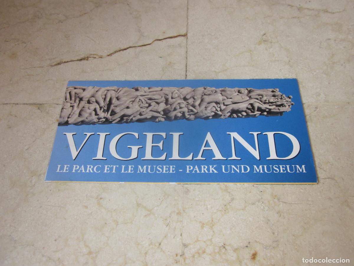 Tourismusbrosch&uuml;ren: VIGELAND - LE PARC ET LE MUSEE / PARK UND MUSEUM