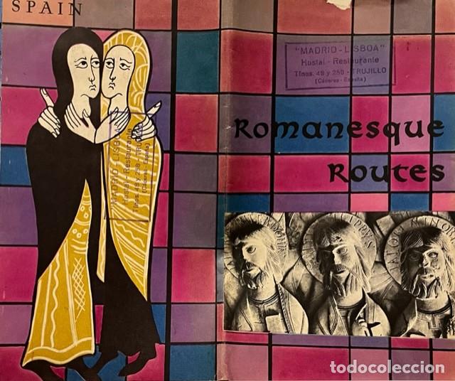 Tourismusbrosch&uuml;ren: TURISMO, ROMANESQUE ROUTES SPAIN, ENRIQUE LAFUENTE SIN A&Ntilde;O