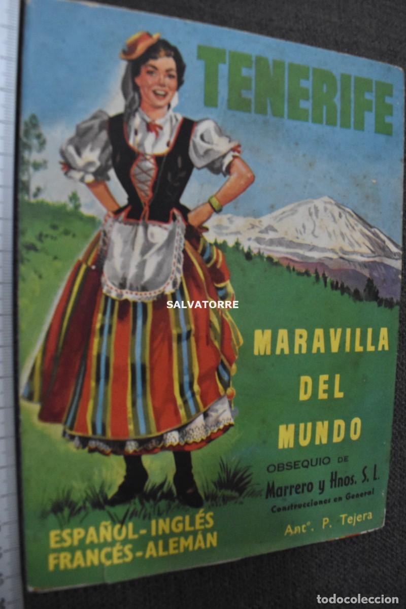 Tourismusbrosch&uuml;ren: MUY RARO FOLLETO TURISTICO TENERIFE MARAVILLA DEL MUNDO MARRERO HNOS, ANTONIO TEJERA 1959 SEIX
