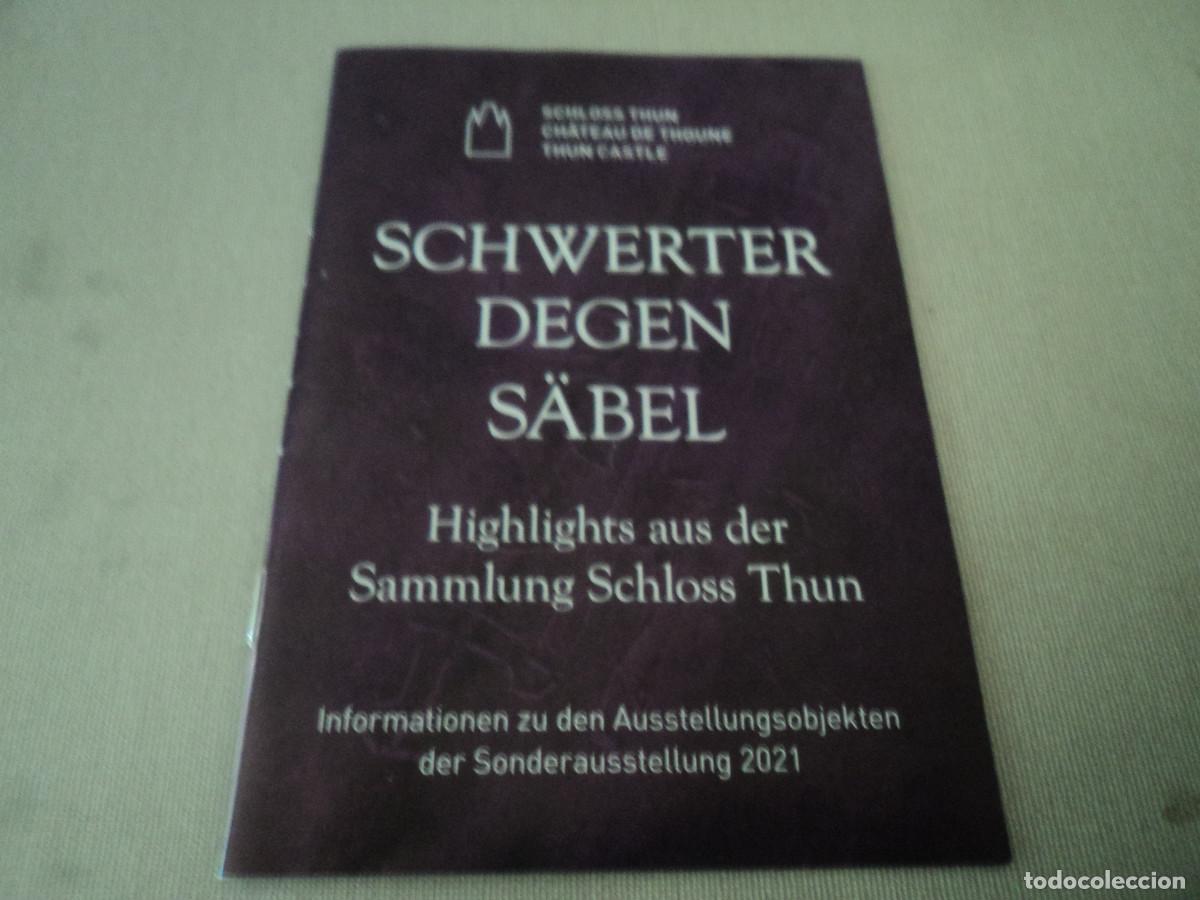 Travel Brochures: informacion de lo mas destacado de la coleccion del castillo de thun, en aleman