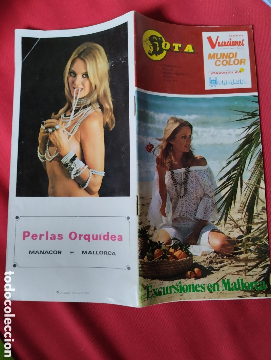 Folletos de turismo: MALLORCA. FOLLETO EXCURSIONES