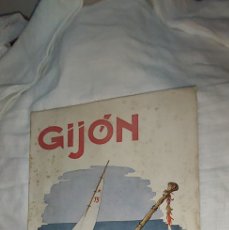 Folletos de turismo: GIJON 1958 PROFOLIO DE FIESTA,PUBLICIDAD ANIS DE LA PRAVIANA.GASEOSAS LA PANERA