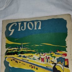 Folletos de turismo: GIJON 1957 PROFOLIO DE FIESTA,PUBLICIDAD CERTINA,CAMISAS IKE