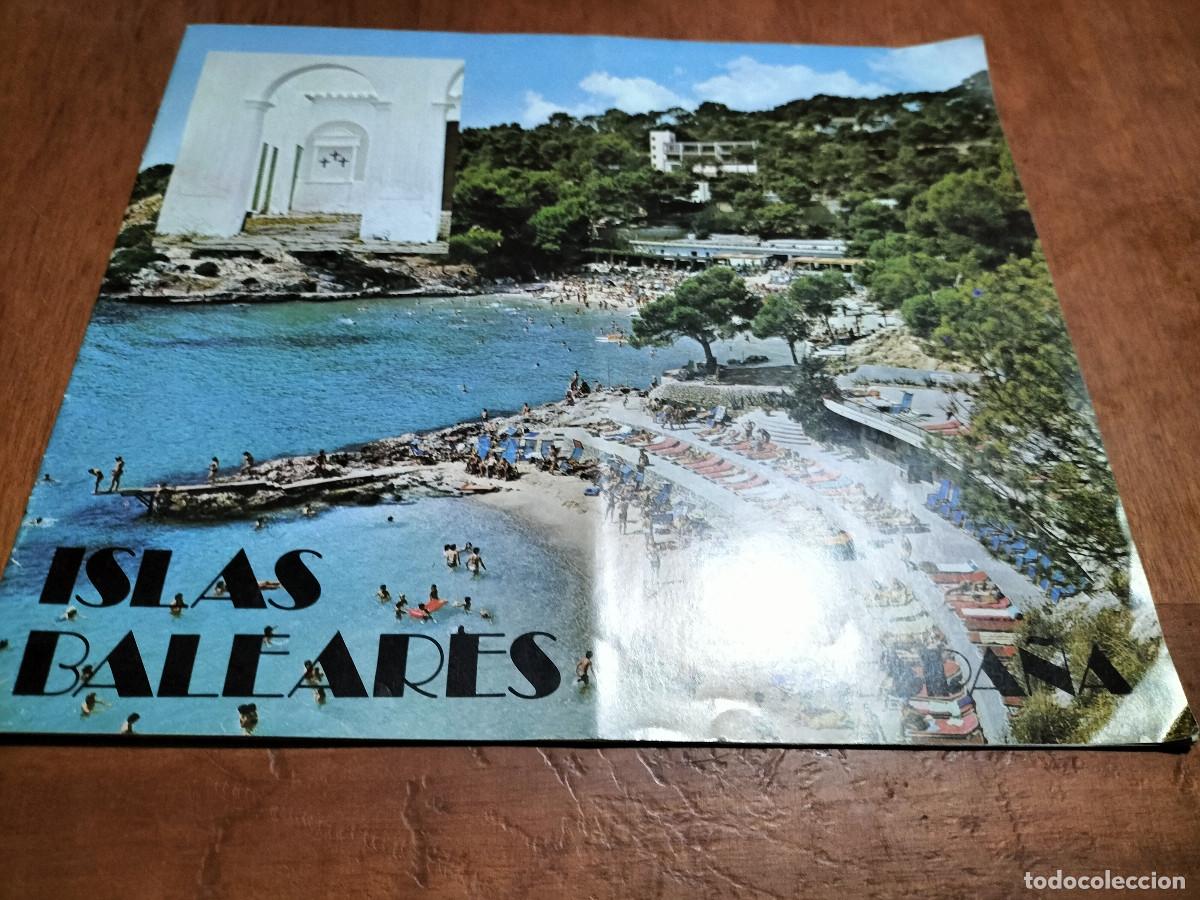Folletos de turismo: ISLAS BALEARES. FOLLETO TUR&Iacute;STICO. 1977. GRAPA. 24 P&Aacute;GINAS. BUEN ESTADO. DIFICIL