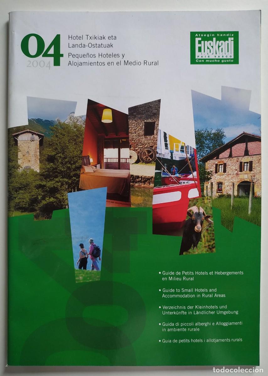 Brochures de tourisme: FOLLETO TURISTICO EUSKADI ALOJAMIENTOS TURISTICOS Y HOTELES
