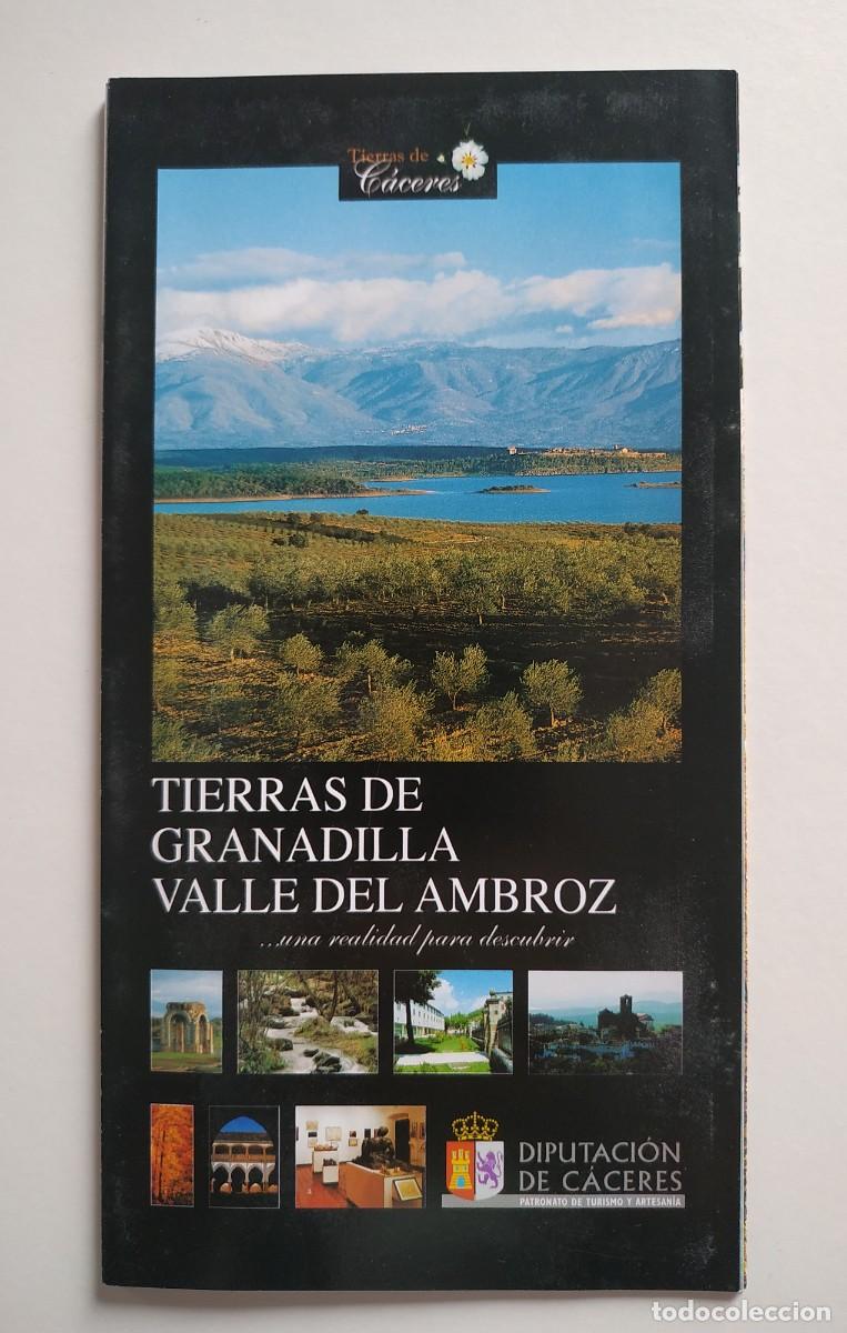 Brochures de tourisme: FOLLETO TURISTICO TIERRAS DE GRANADILLA VALLE DEL AMBROZ CACERES