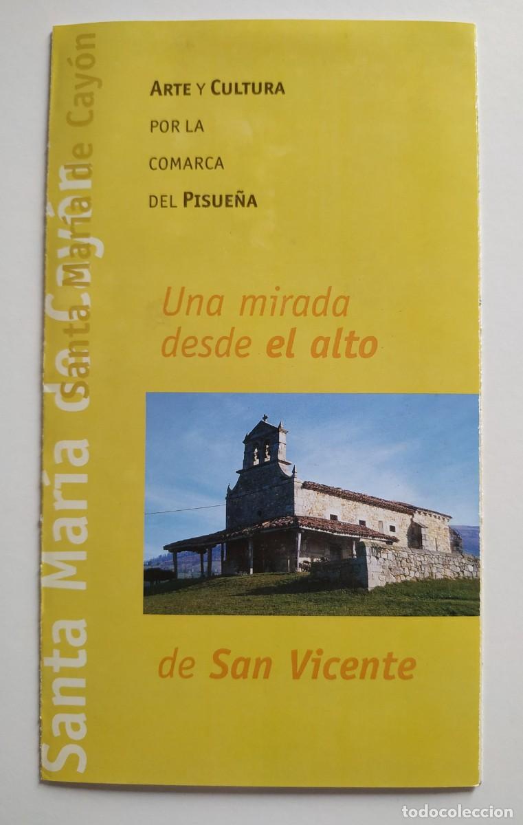 Brochures de tourisme: FOLLETO TURISTICO SANTA MARIA DE CAYON - CANTABRIA