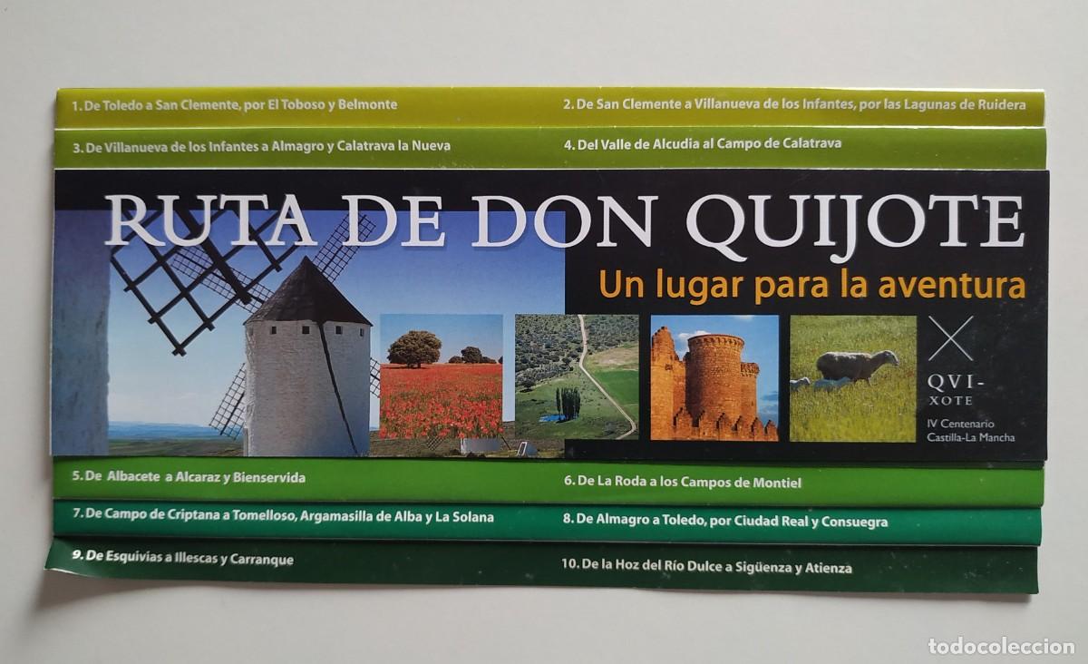Brochures de tourisme: FOLLETO TURISTICO RUTA DE DON QUIJOTE - CASTILLA LA MANCHA