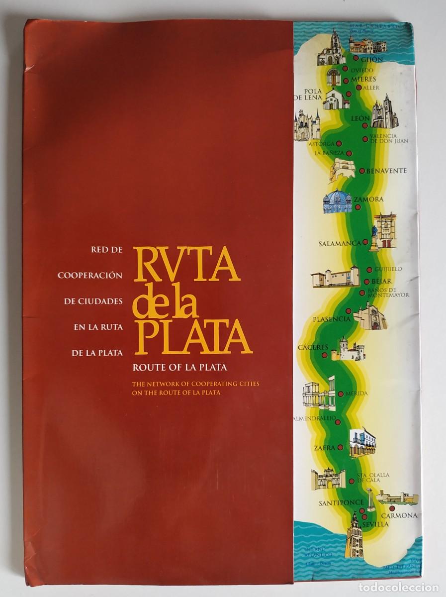 Folhetos de turismo: CARPETA CON LAMINAS TURISTICAS DE LA RUTA DE LA PLATA