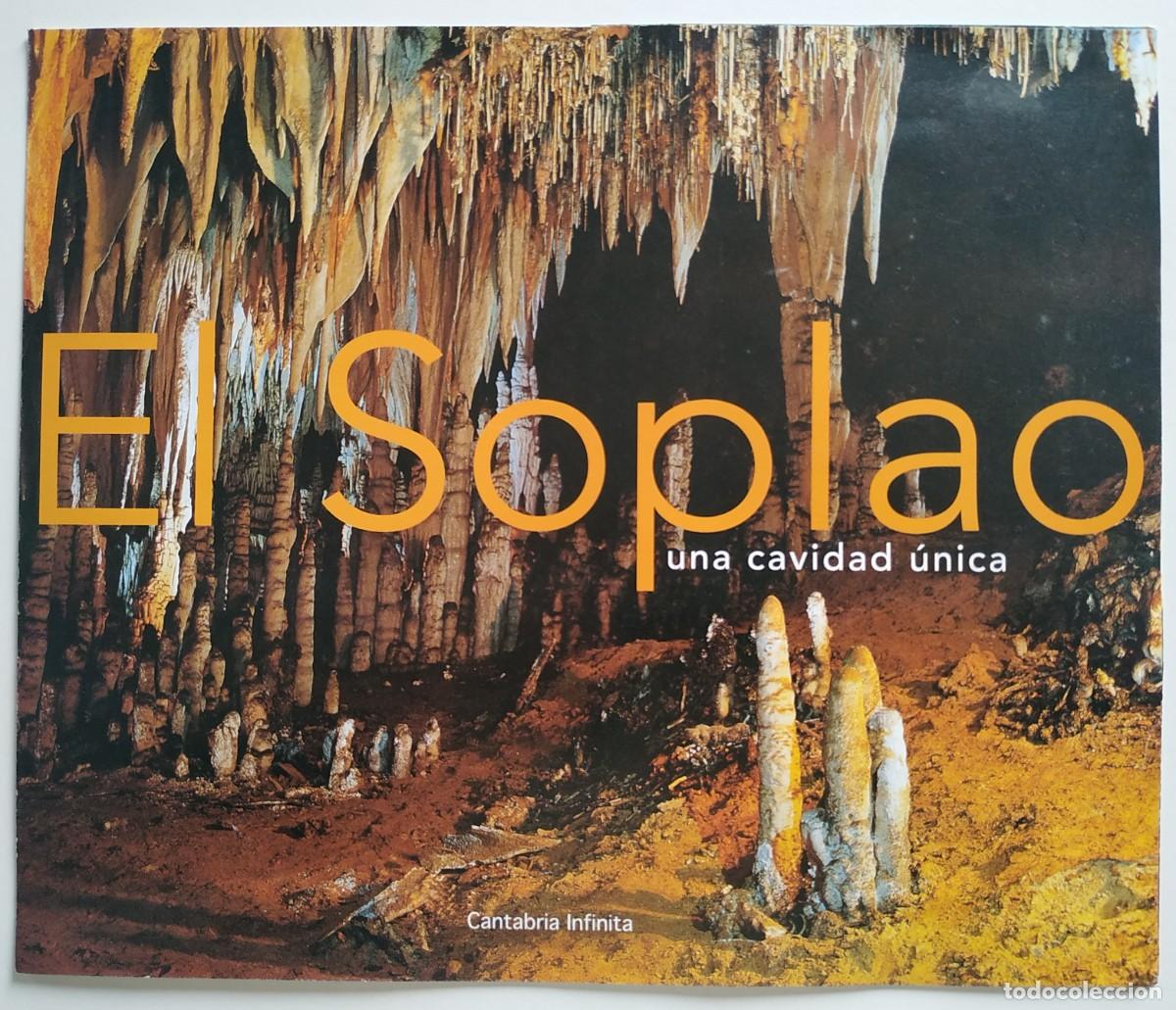 Folhetos de turismo: FOLLETOS TURISTICOS DE CUEVA DEL SOPLAO Y RESTO DE CUEVAS DE CANTABRIA