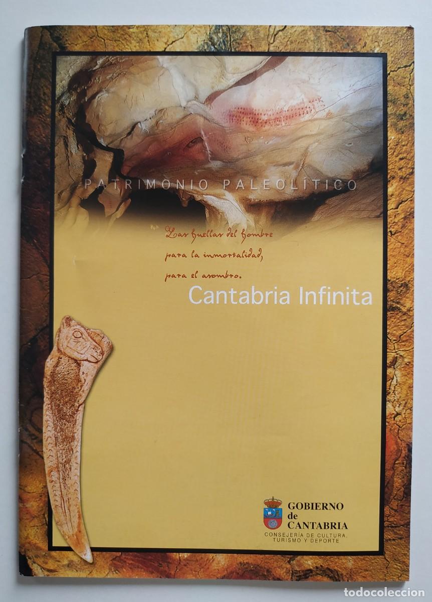 Folhetos de turismo: FOLLETO TURISTICO PATRIMONIO PALEOLITICO Y CUEVAS CANTABRIA