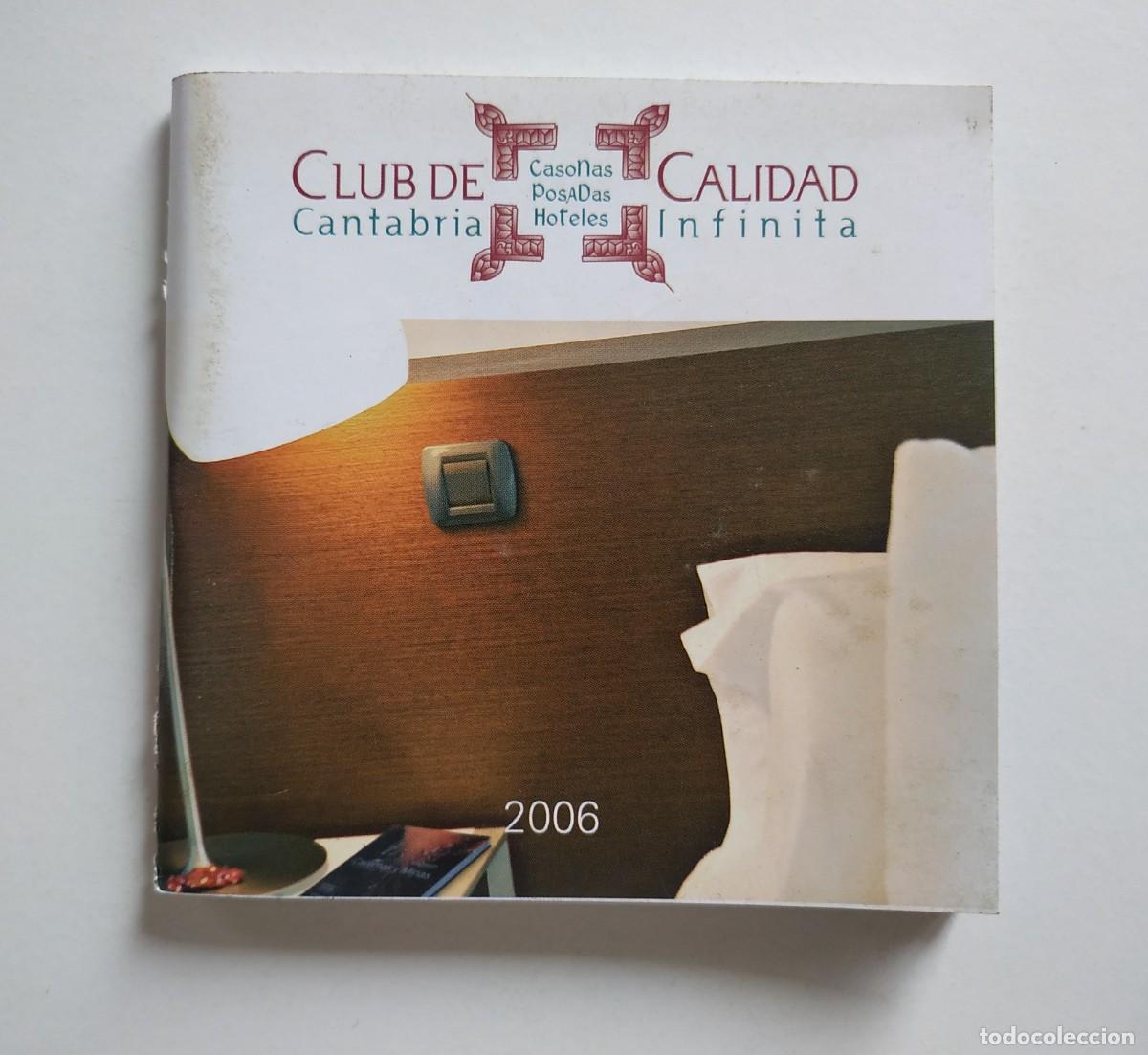 Folhetos de turismo: FOLLETO TURISTICO CASONAS POSADAS Y HOTELES DE CANTABRIA CLUB DE CALIDAD