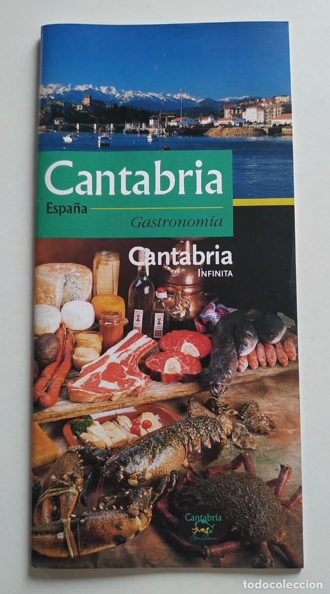Travel Brochures: FOLLETO TURISTICO GASTRONOMIA EN CANTABRIA