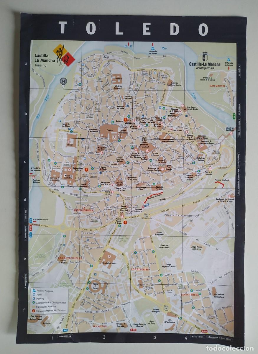 Travel Brochures: PLANO TURISTICO DE LA CIUDAD DE TOLEDO
