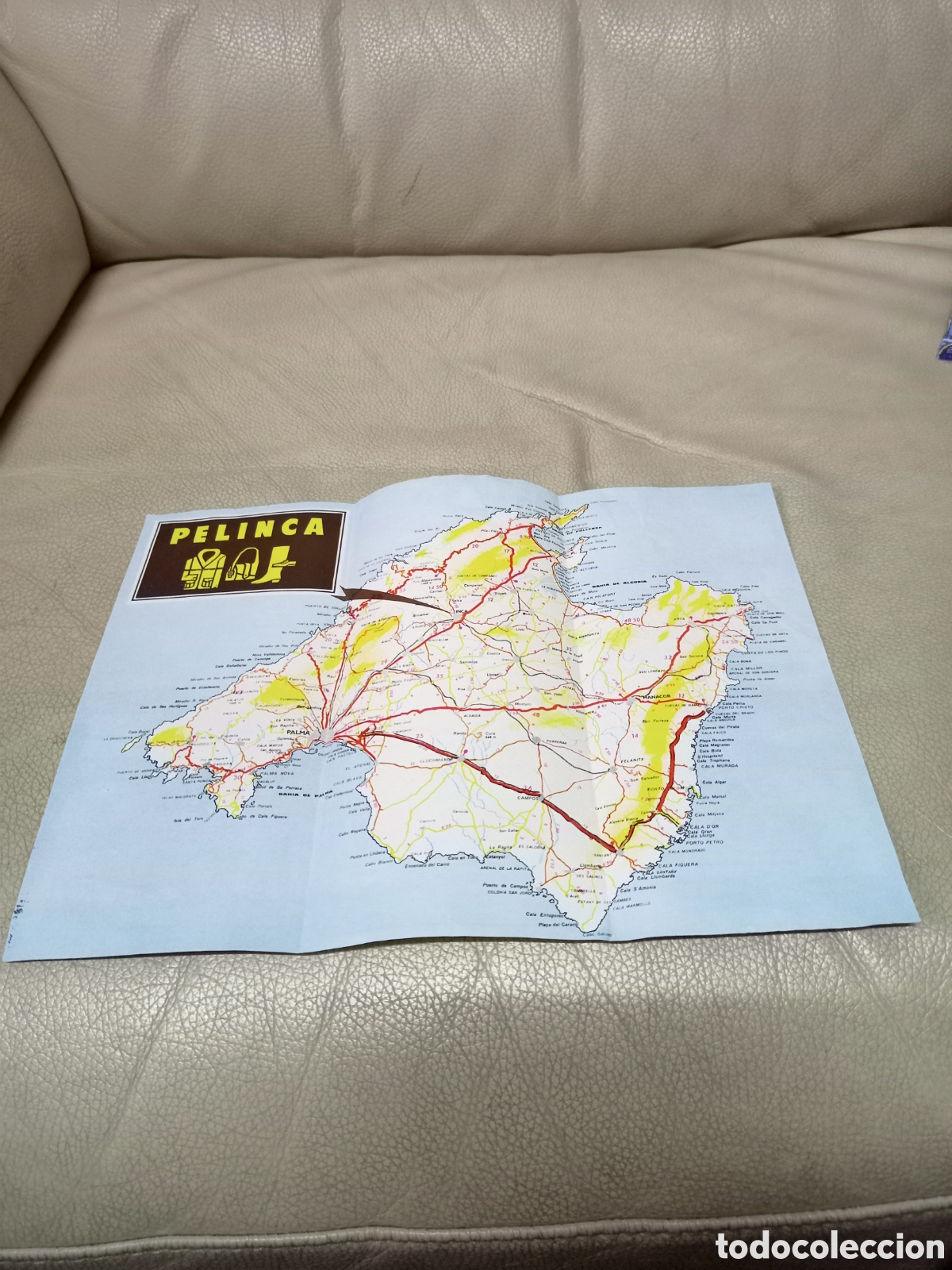 Travel Brochures: Tr&iacute;ptico Pel&iacute;nca.Inca Mallorca.