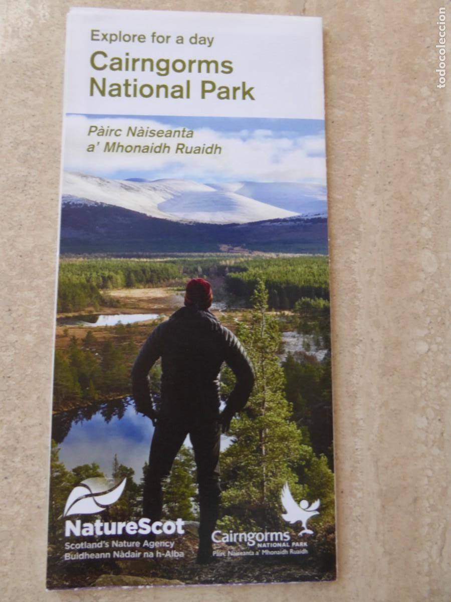 Travel Brochures: CAIRNGORMS. National Park. Folleto turismo.