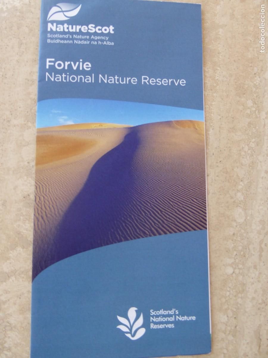 Travel Brochures: FORVIE. National Nature Reserve. Escocia. Folleto turismo.