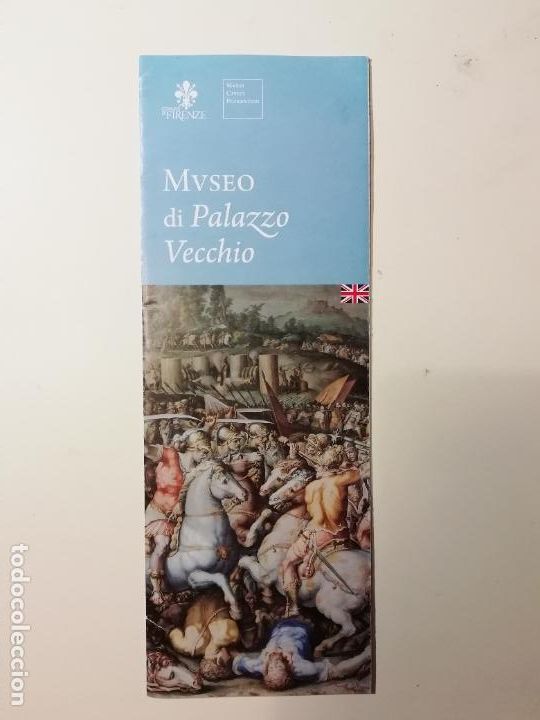 Travel Brochures: Folleto Museo di Palazzo Vecchio Florencia Firenze Texto en ingl&eacute;s Monumentos Toscana Italia