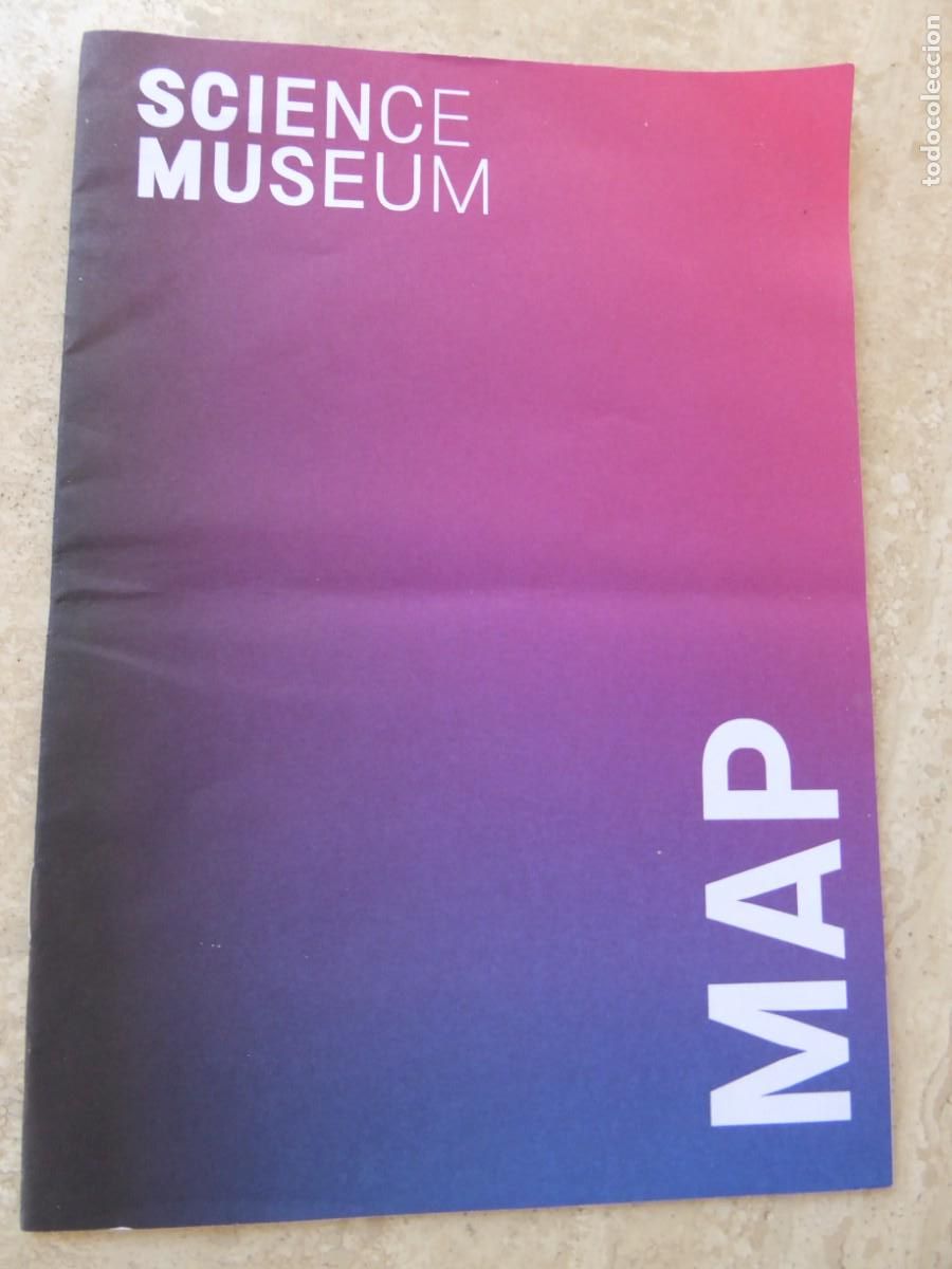 Travel Brochures: Londres. Museo de las Ciencias. Plano e informaciones.