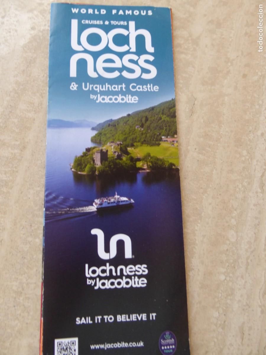 Travel Brochures: Loch Ness. Crucero al castillo Urquhart.