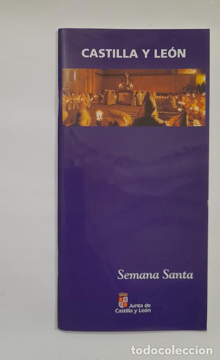 Folletos de turismo: CASTILLA Y LE&Oacute;N. SEMANA SANTA. A&Ntilde;O 1995.