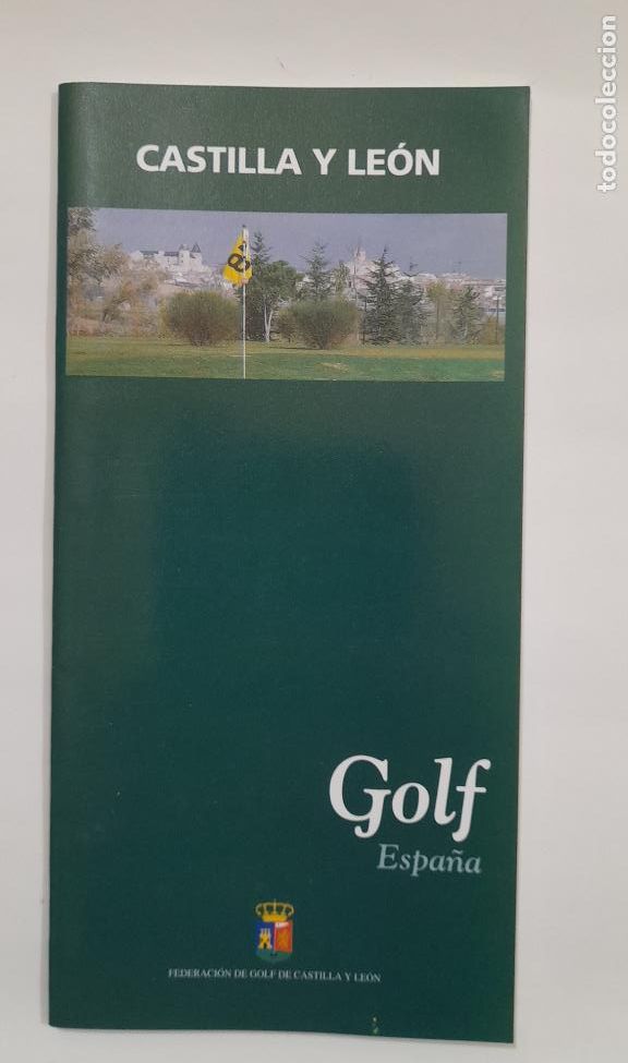 Travel Brochures: CASTILLA Y LE&Oacute;N. GOLF. Espa&ntilde;a. A&Ntilde;O 1996.