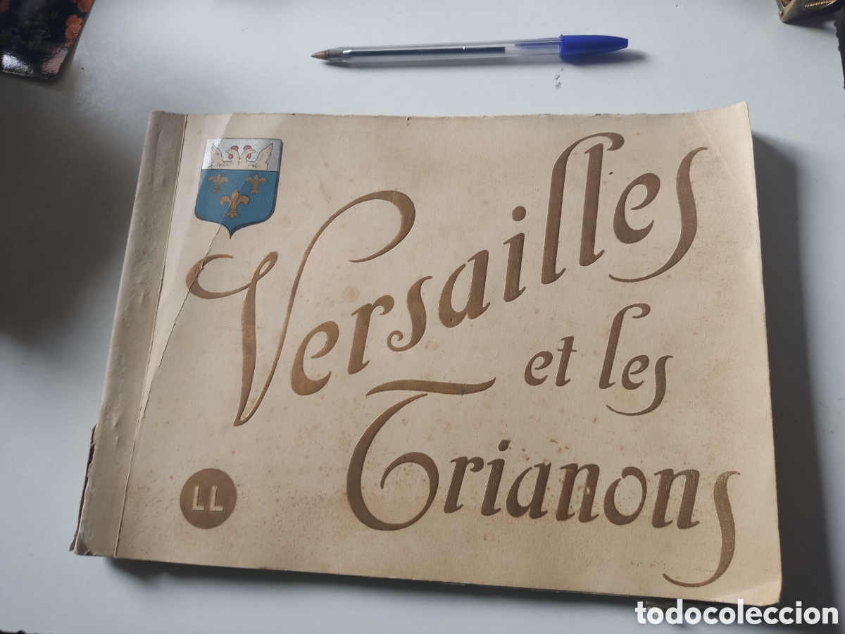 Travel Brochures: Antiguo cuaderno im&aacute;genes de Versalles et les trianons