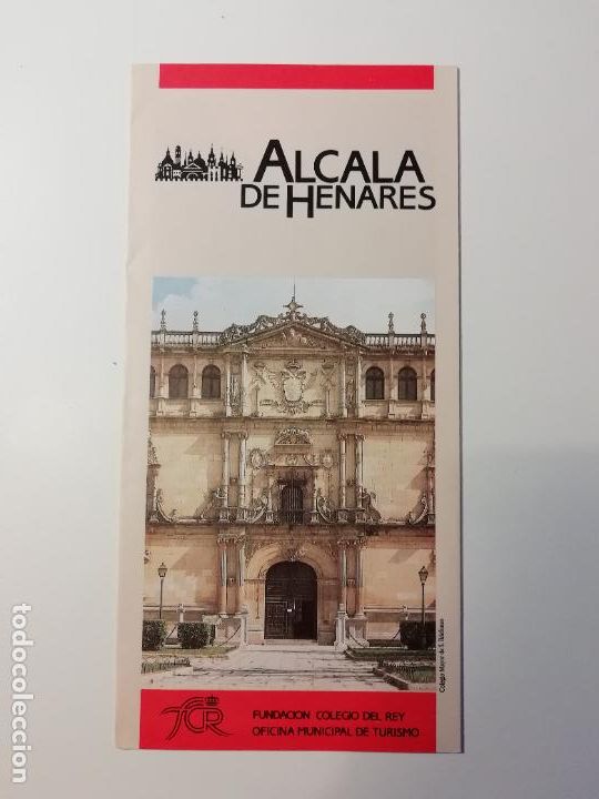 Tourismusbrosch&uuml;ren: Folleto Alcal&aacute; de Henares 1987 Comunidad de Madrid Turismo cultural