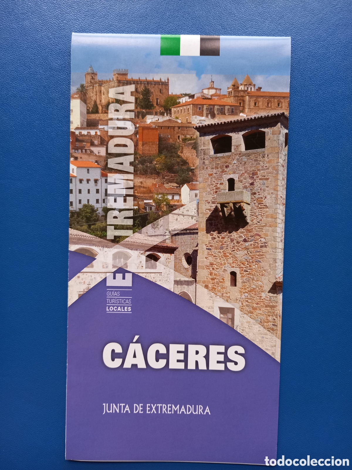 Folletos de turismo: FOLLETO TUR&Iacute;STICO - MAPA C&Aacute;CERES, JUNTA DE EXTREMADURA