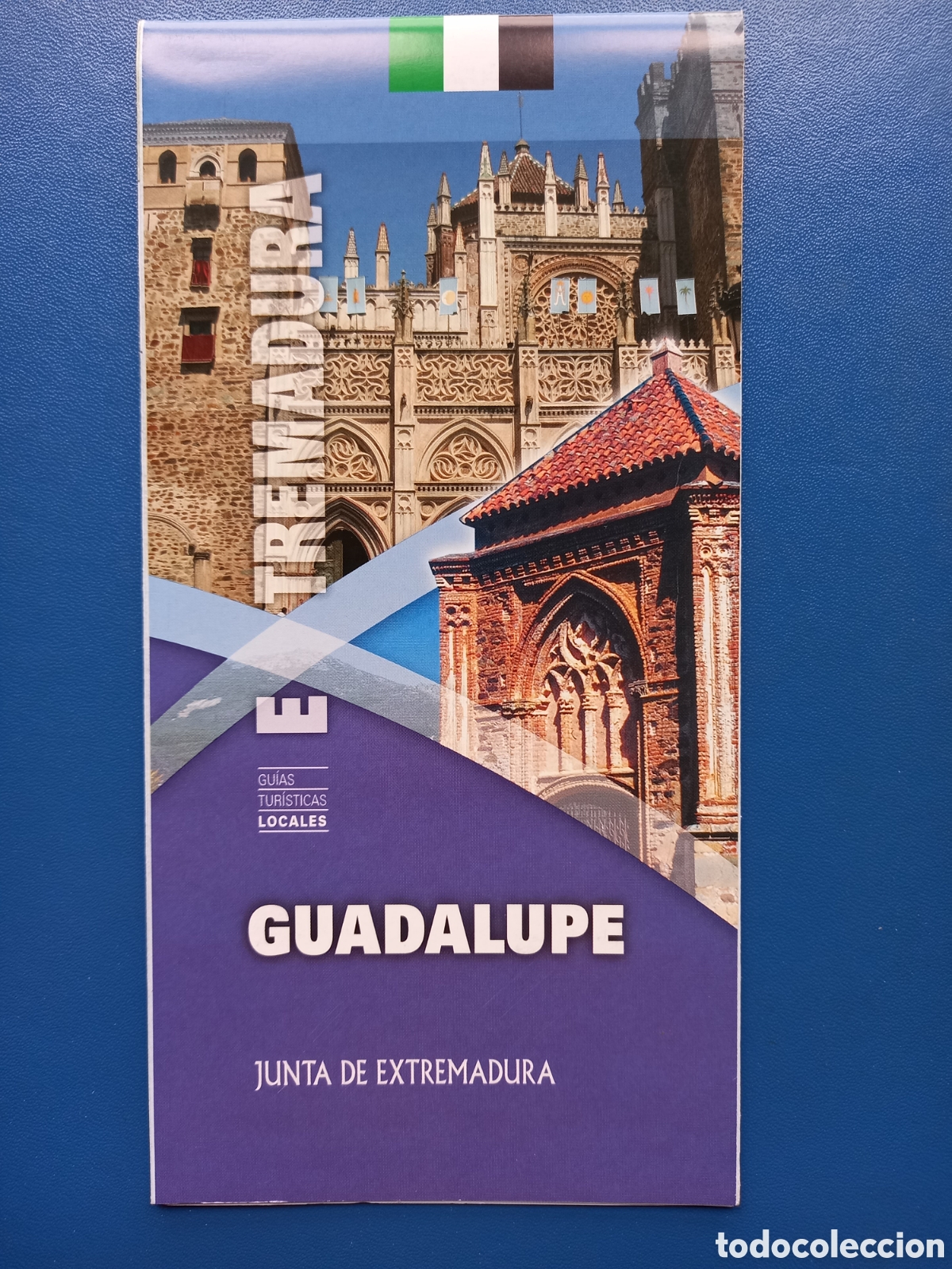 Folletos de turismo: FOLLETO TUR&Iacute;STICO - MAPA GUADALUPE, JUNTA DE EXTREMADURA