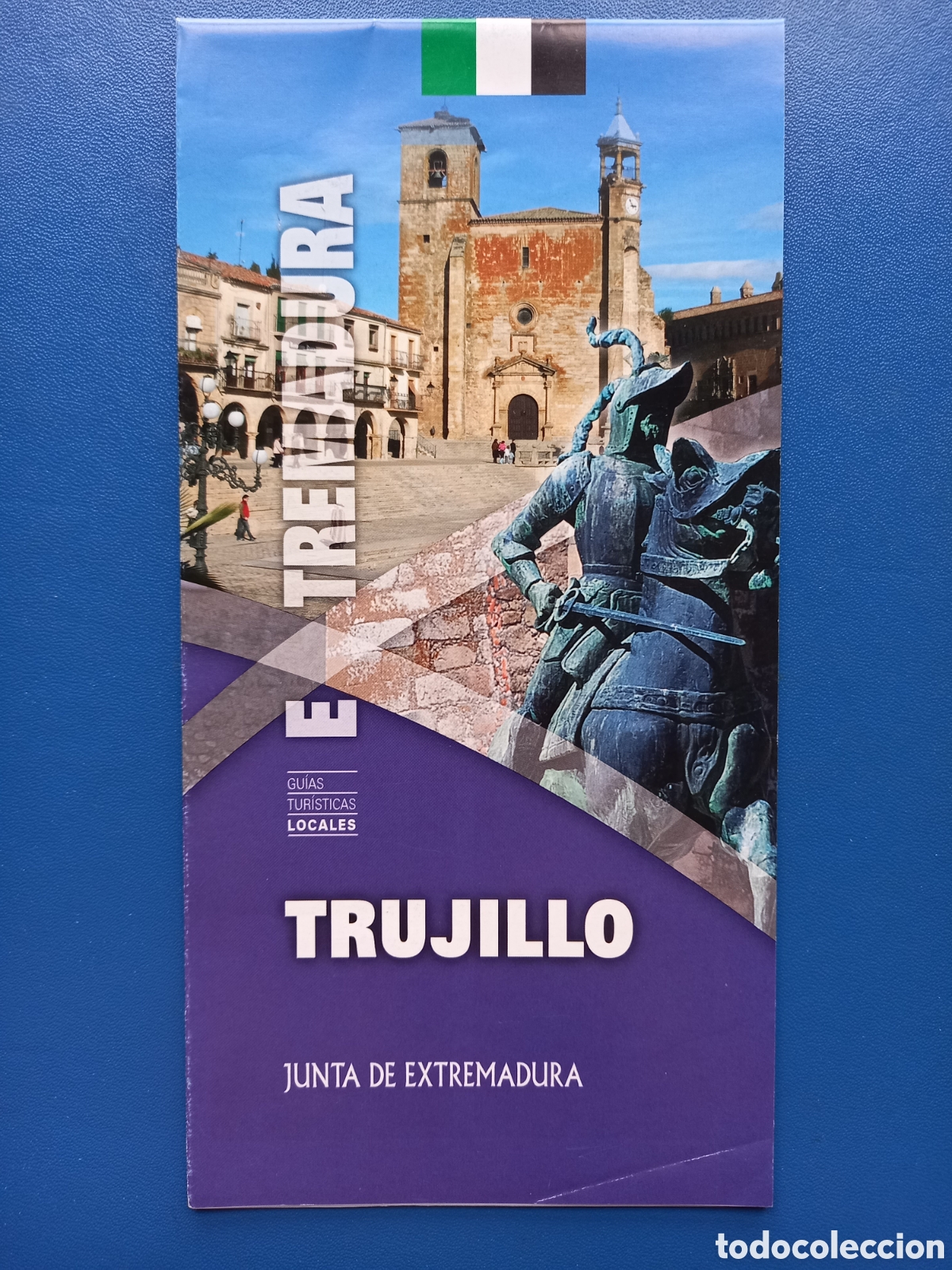 Folletos de turismo: FOLLETO TUR&Iacute;STICO - MAPA TRUJILLO, JUNTA DE EXTREMADURA