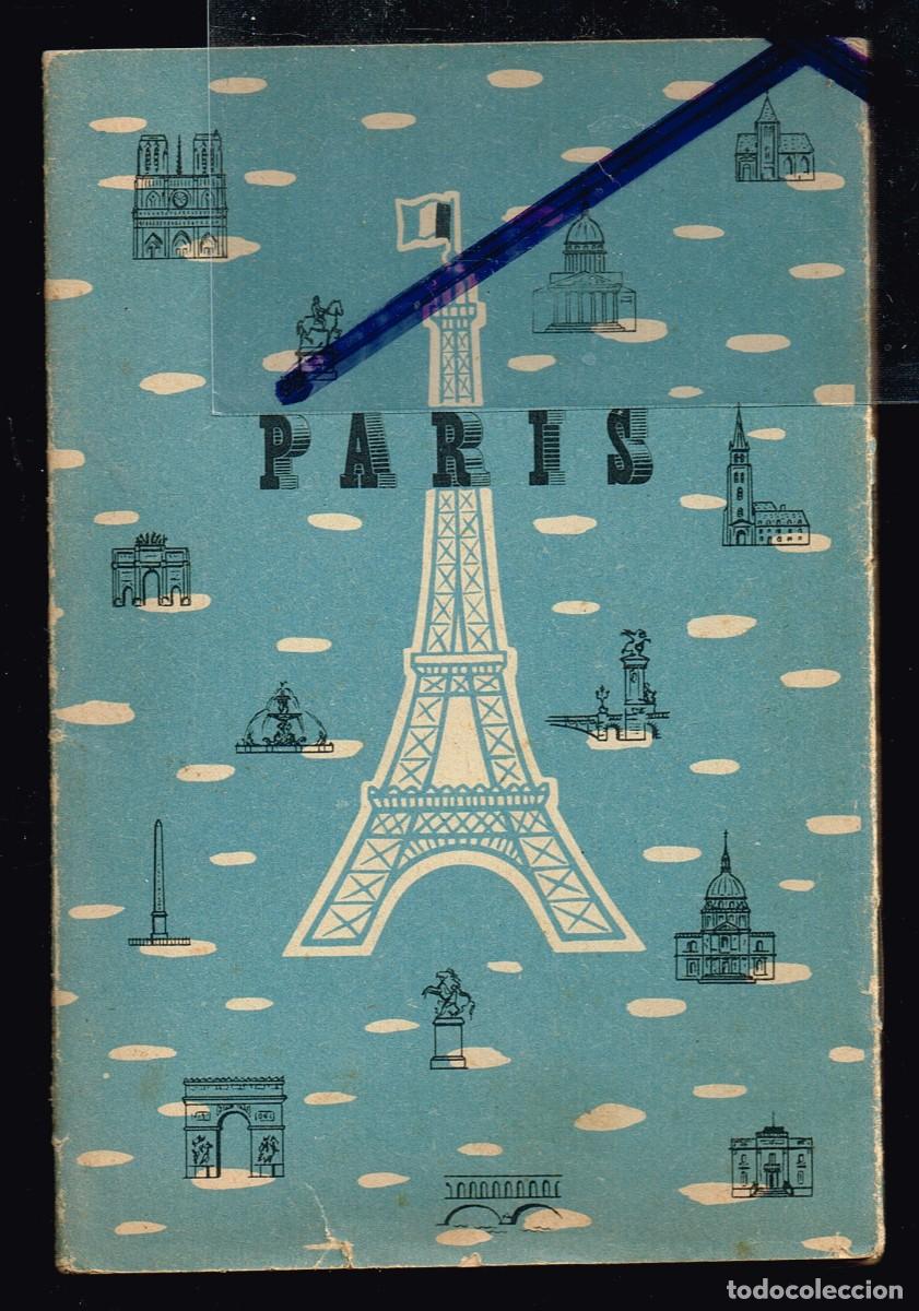 Brochures de tourisme: 50&acute;s ca. Antigua Gu&iacute;a Par&iacute;s Planos Ciudad, Bus, Metro, Muy Completa Informaci&oacute;n para Visitantes