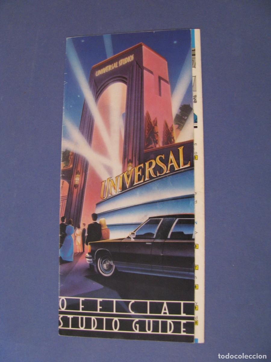 Brochures de tourisme: FOLLETO DE TURISMO. GUIA OFICIAL DEL PARQUE UNIVERSAL STUDIOS, FLORIDA EE.UU.