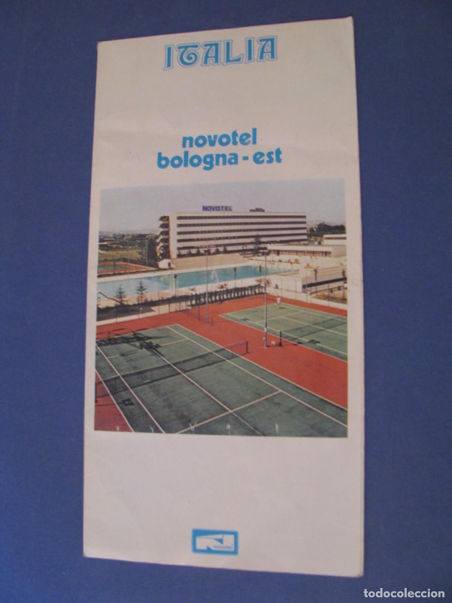 Tourismusbrosch&uuml;ren: FOLLETO DE NOVOTEL BOLOGNA - EST. A&Ntilde;OS 80.