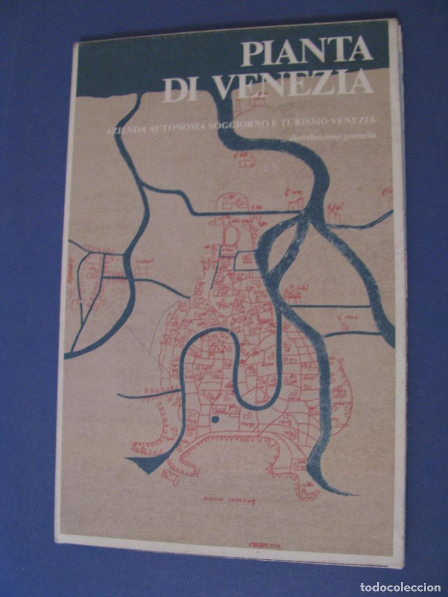 Brochures de tourisme: PLANO DE VENECIA. PIANTA DI VENEZIA. 1983.